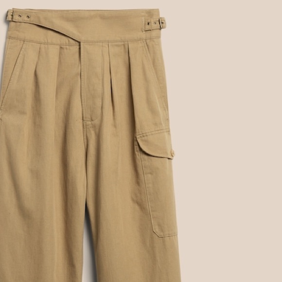 Banana Republic Heritage Explorer Pant 4 Utilitarian Khaki - Picture 7 of 9